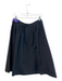 Saint Laurent Size 36 Black No Fabric Tag Side Zip Pleated Top Midi Skirt Black / 36