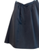 Saint Laurent Size 36 Black No Fabric Tag Side Zip Pleated Top Midi Skirt Black / 36