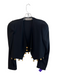 Sonia Rykiel Size 40 Black Acetate & Viscose Long Sleeve Shoulder Pads Jacket Black / 40