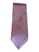 Brioni Red & Blue Silk All Over Print Men's Tie Red & Blue