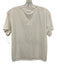 Queen of Sparkles Size M White Cotton Blend Sequined Cap Sleeve Top White / M