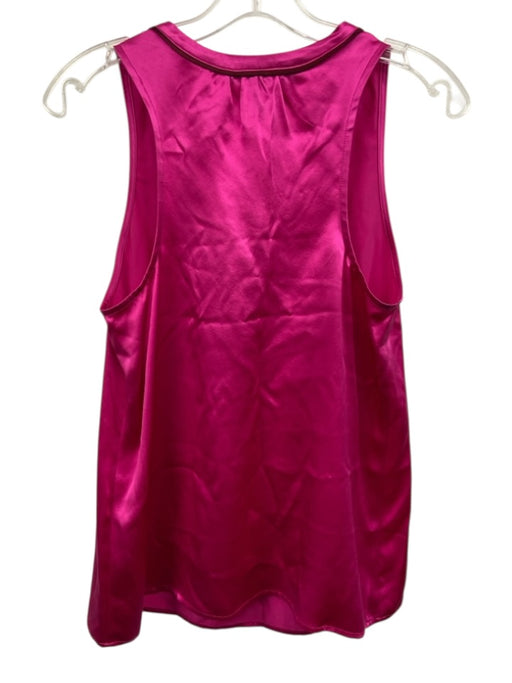 Marc By Marc Jacobs Size XS Pink Silk Sleeveless Satin Top Pink / XS