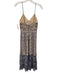 Elliatt Size XS Purple Polyester Lace Overlay Adjustable Strap Zip Back Dress Purple / XS