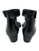 Vince Shoe Size 7.5 Black Leather open toe Ankle Buckle Block Heel Sandals Black / 7.5