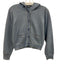 Sandro Size S Blue No Fabric Tag Button Front Heathered Patch Pocket Cardigan Blue / S
