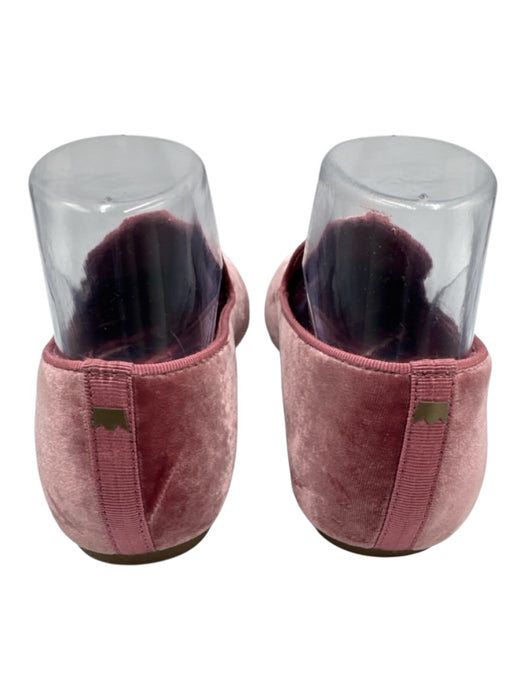 Birdies Shoe Size 7 Pink Textile Slip On Velvet Loafer Rubber Outsole Shoes Pink / 7