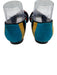 Alice + Olivia Shoe Size 37 Blue, Yellow & Multi Leather Suede Pointed Toe Shoes Blue, Yellow & Multi / 37