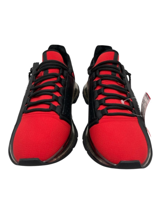 Givenchy Shoe Size 45 Red & Black Synthetic Two Tone Sneaker Men's Shoes Red & Black / 45