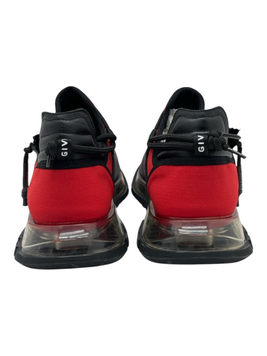 Givenchy Shoe Size 45 Red & Black Synthetic Two Tone Sneaker Men's Shoes Red & Black / 45