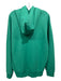 Adidas Size XL Green & White Cotton Blend logo Hoodie Men's Jacket Green & White / XL