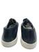 Santoni Shoe Size 11.5 Navy Leather Pebbled Sneaker Men's Shoes Navy / 11.5