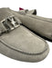 Ferragamo Shoe Size 8 Gray Suede Solid Driver Men's Shoes Gray / 8