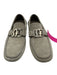 Ferragamo Shoe Size 8 Gray Suede Solid Driver Men's Shoes Gray / 8
