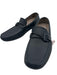 Ferragamo Shoe Size 8 Like New Blue Leather Pebbled Driver Men's Shoes Blue / 8