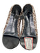 Yves Saint Laurent Shoe Size 36.5 Gray, Brown & Black Pony Hair Platform Pumps Gray, Brown & Black / 36.5