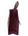 Rachel Zoe Burgundy Faux Leather Pebbled Shoulder Bag Tote Bag Burgundy / Large