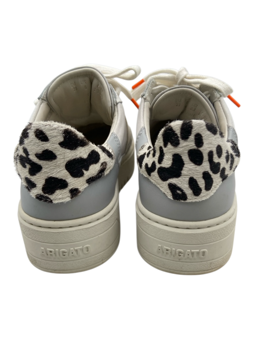 Axel Arigato Shoe Size 6 Beige, Brown, Orange Leather & Suede Ponyhair Sneakers Beige, Brown, Orange / 6