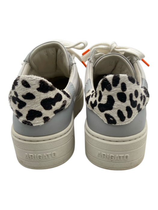 Axel Arigato Shoe Size 6 Beige, Brown, Orange Leather & Suede Ponyhair Sneakers Beige, Brown, Orange / 6