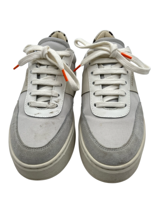 Axel Arigato Shoe Size 6 Beige, Brown, Orange Leather & Suede Ponyhair Sneakers Beige, Brown, Orange / 6