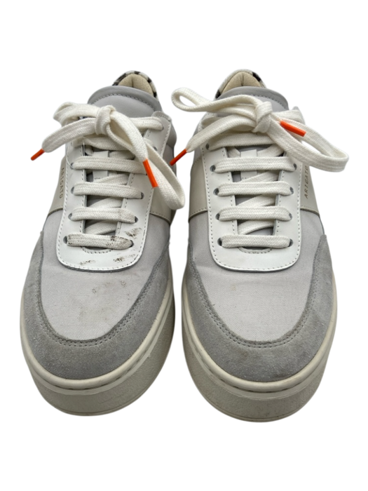 Axel Arigato Shoe Size 6 Beige, Brown, Orange Leather & Suede Ponyhair Sneakers Beige, Brown, Orange / 6