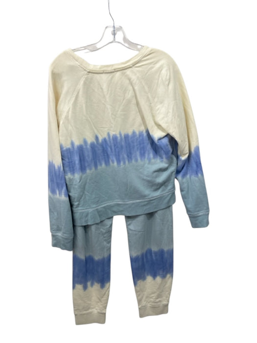 Rails Size M Yellow & Blue Cotton Blend Sweats Tie Dye Jogger Pant Set Yellow & Blue / M