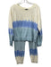 Rails Size M Yellow & Blue Cotton Blend Sweats Tie Dye Jogger Pant Set Yellow & Blue / M