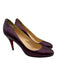 Christian Louboutin Shoe Size 40 Metallic Purple Leather round toe Pumps Metallic Purple / 40