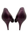 Christian Louboutin Shoe Size 40 Metallic Purple Leather round toe Pumps Metallic Purple / 40