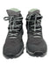 Salomon Shoe Size 9.5 Dark Gray Synthetic Rubber Sole Lace Up Hiking Boots Dark Gray / 9.5