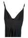 NBD Size XXS Black Polyester Blend Spaghetti Strap Dress Black / XXS