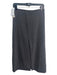 Commense Size M Gray Midi Back Zip Slit Skirt Gray / M