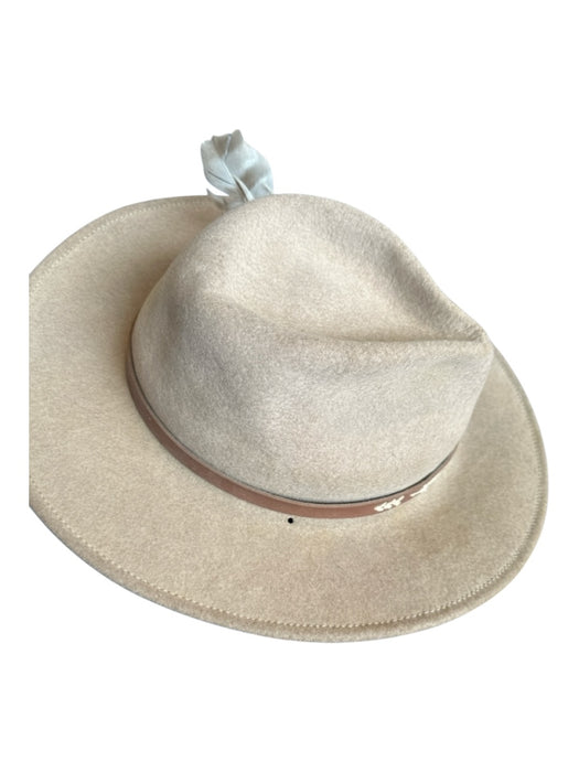Stetson Taupe Wool Leather Band Western Hat Taupe