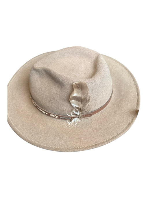 Stetson Taupe Wool Leather Band Western Hat Taupe