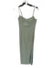 Emory Park Size S Sage green Polyester Blend Spaghetti Strap Slit Maxi Dress Sage green / S