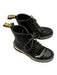 Dr Marten Shoe Size 6 Black Patent Leather Glitter Ankle Boots Combat Shoes Black / 6