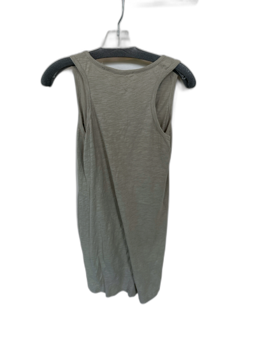 Wilt Size XS Sage green Cotton Sleeveless Ruffle Front Dress Sage green / XS