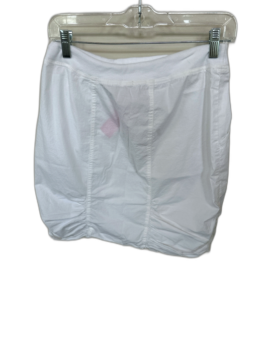 Wearables Size S White Cotton Drawstring Cargo Skirt White / S