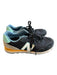 New Balance Shoe Size 7.5 Black & Blue Suede & Canvas Lace Up Athletic Sneakers Black & Blue / 7.5
