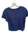 Kerri Rosenthal Size S Navy & white Cotton Short Sleeve Embroidered Heart Top Navy & white / S