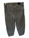 Paige Size 26 Gray Cotton Blend High Waist Barrel Leg Pants Gray / 26