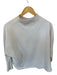 Frank & Eileen Size XS White Cotton Roll Neck Long Sleeve Raw Hem Top White / XS