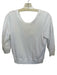Wilt Size XS White Cotton 3/4 Balloon Sleeve V Neck Top White / XS