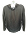 Bella Dahl Size XS Black Tencel Long Sleeve Hoodie Black / XS