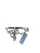 Prada Black Metal Chain Belts Black / XS/S