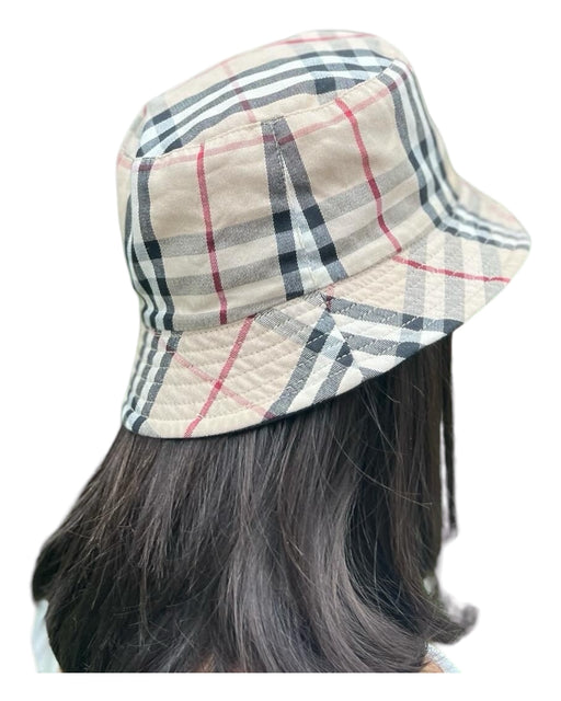 Burberry London neutral multi Cotton Plaid Bucket Hat Hat neutral multi / One Size