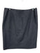 Prada Size 44 Gray Wool Pencil Skirt Gray / 44