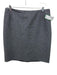 Prada Size 44 Gray Wool Pencil Skirt Gray / 44