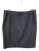 Prada Size 44 Gray Wool Pencil Skirt Gray / 44