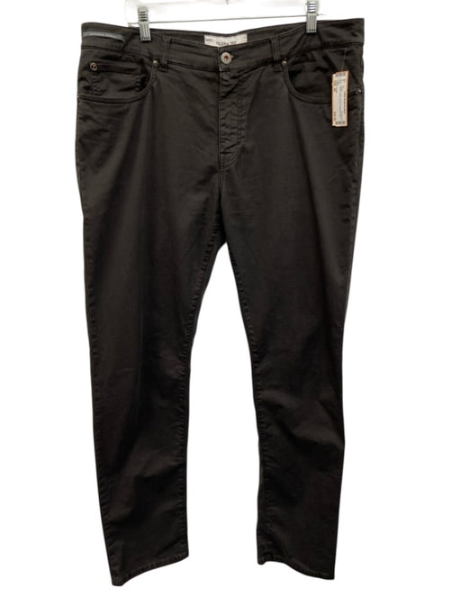 Teleria Size 40 Black Cotton Zip Fly Men's Pants Black / 40