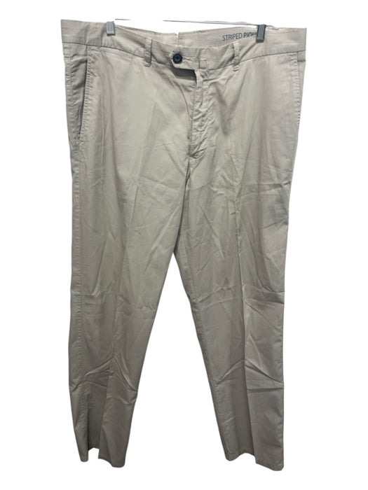 Zegna Size 38 Tan Cotton Solid Khakis Men's Pants Tan / 38